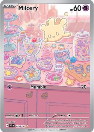 Milcery - 152/142 (152) [SV07: Stellar Crown] Holofoil - Deck Out Gaming