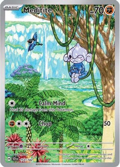 Meditite - 153/142 (153) [SV07: Stellar Crown] Holofoil - Deck Out Gaming