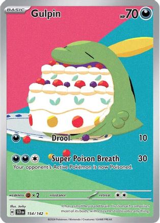 Gulpin - 154/142 (154) [SV07: Stellar Crown] Holofoil - Deck Out Gaming