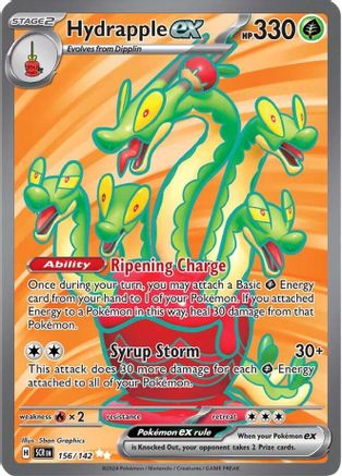Hydrapple ex - 156/142 (156) [SV07: Stellar Crown] Holofoil - Deck Out Gaming