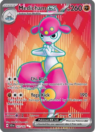 Medicham ex - 161/142 (161) [SV07: Stellar Crown] Holofoil - Deck Out Gaming