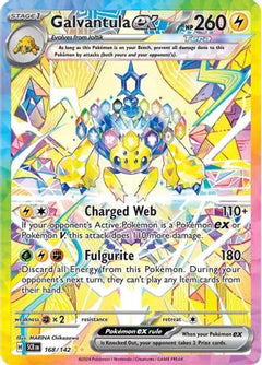 Galvantula ex - 168/142 (168) [SV07: Stellar Crown] Holofoil - Deck Out Gaming
