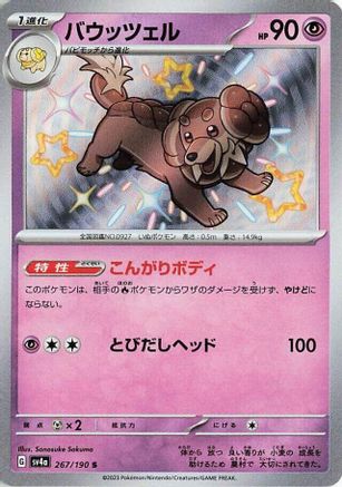 Dachsbun - 267/190 (267/190) [SV4a: Shiny Treasure ex] Holofoil - Deck Out Gaming