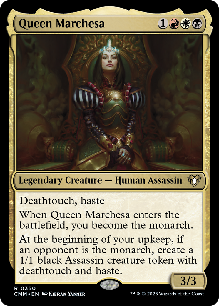 Queen Marchesa (350) [Commander Masters] foil - Deck Out Gaming