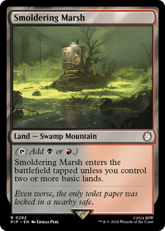 Smoldering Marsh (292) [Fallout] - Deck Out Gaming