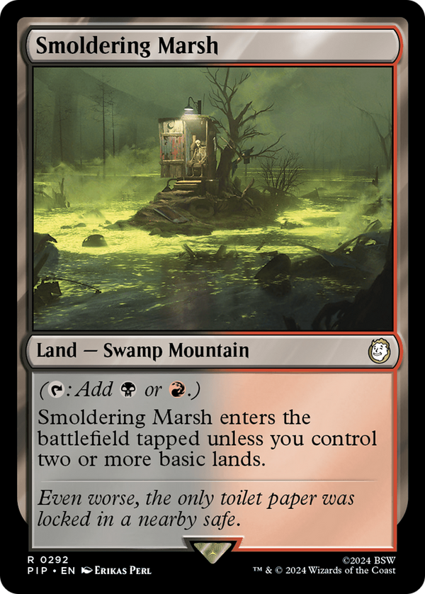 Smoldering Marsh (292) [Fallout] - Deck Out Gaming