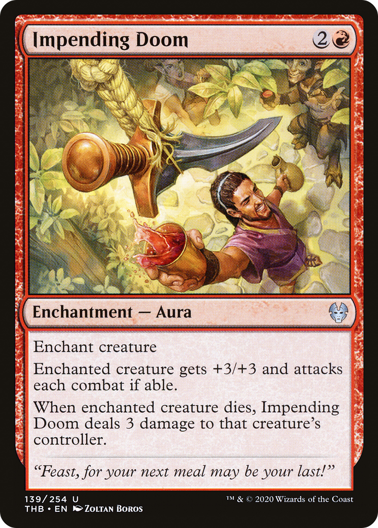 Impending Doom (139) [Theros Beyond Death] foil - Deck Out Gaming