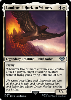 Landroval, Horizon Witness (21) [The Lord of the Rings: Tales of Middle-earth] foil - Deck Out Gaming