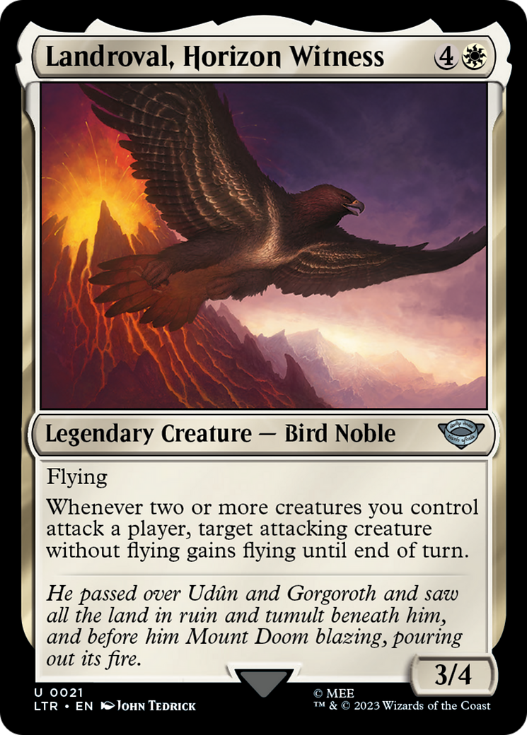 Landroval, Horizon Witness (21) [The Lord of the Rings: Tales of Middle-earth] - Deck Out Gaming
