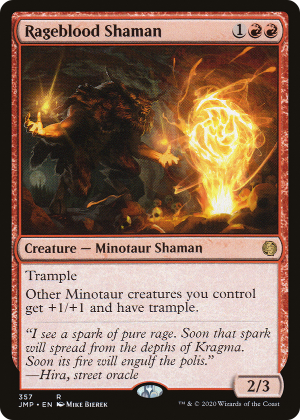 Rageblood Shaman (357) [Jumpstart] - Deck Out Gaming