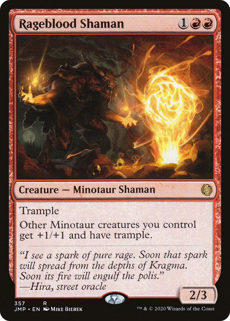 Rageblood Shaman (357) [Jumpstart] - Deck Out Gaming