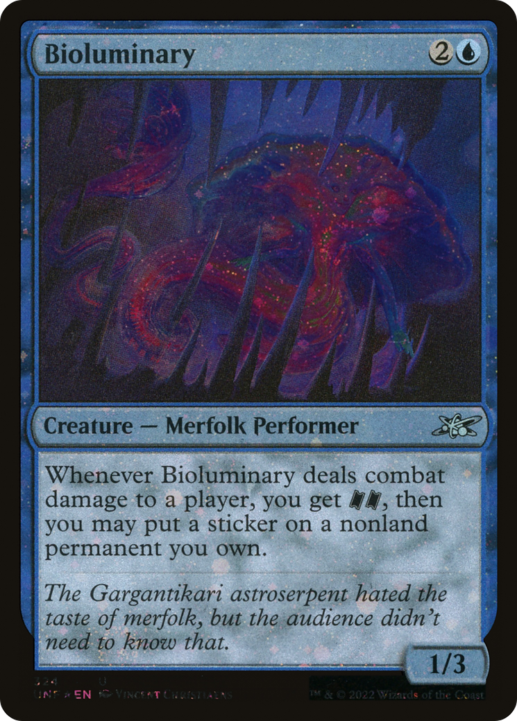 Bioluminary (Galaxy Foil) (324) [Unfinity] foil - Deck Out Gaming