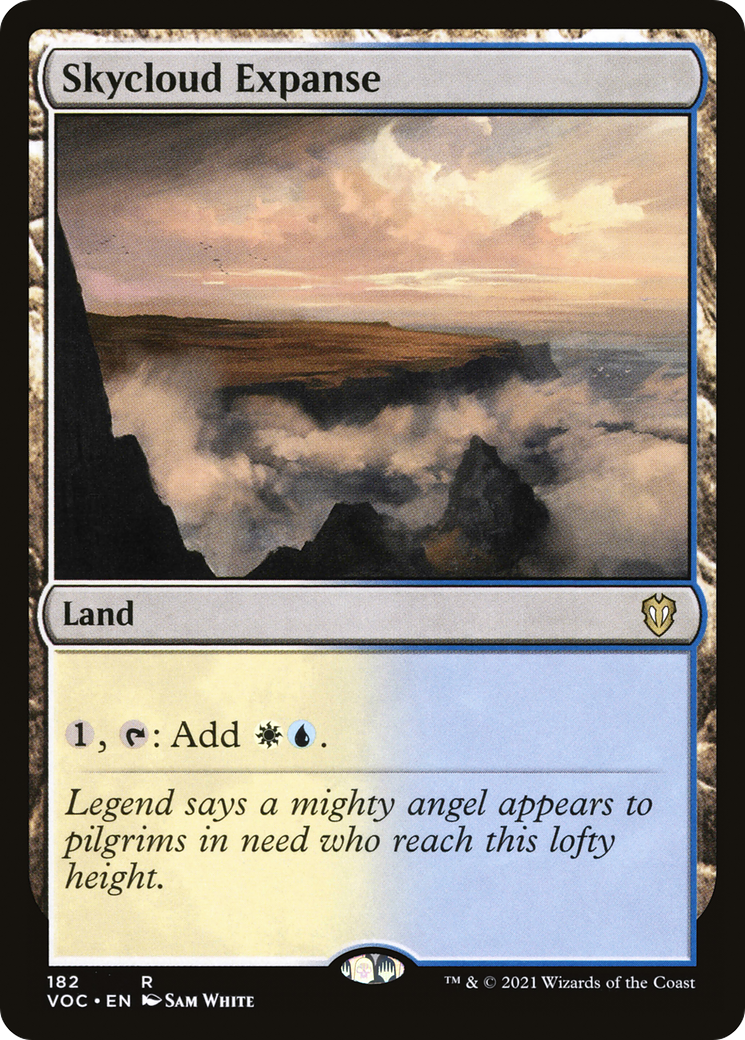 Skycloud Expanse (182) [Commander: Innistrad: Crimson Vow] - Deck Out Gaming
