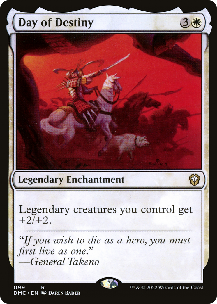 Day of Destiny (99) [Commander: Dominaria United] - Deck Out Gaming