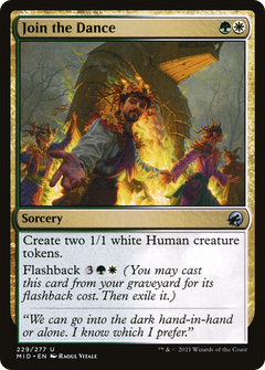 Join the Dance (229) [Innistrad: Midnight Hunt] foil - Deck Out Gaming
