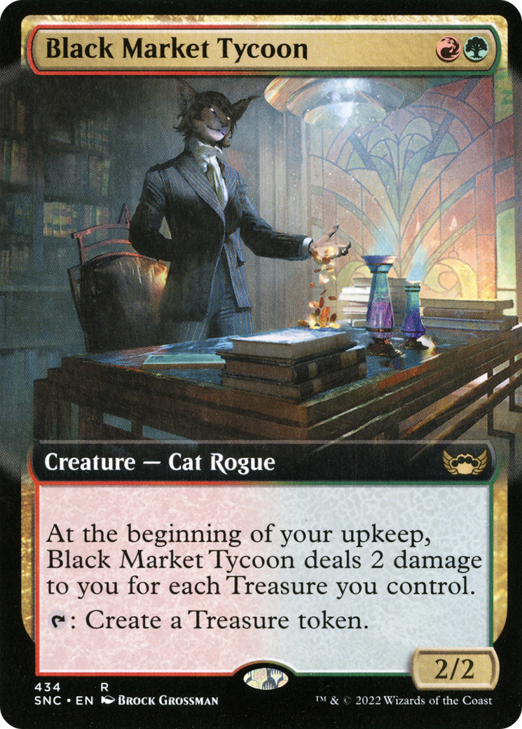 Black Market Tycoon (Extended Art) (434) [Streets of New Capenna] - Deck Out Gaming