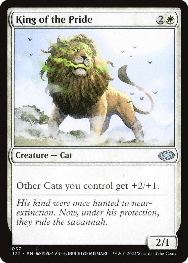 King of the Pride (57) [Jumpstart 2022] - Deck Out Gaming