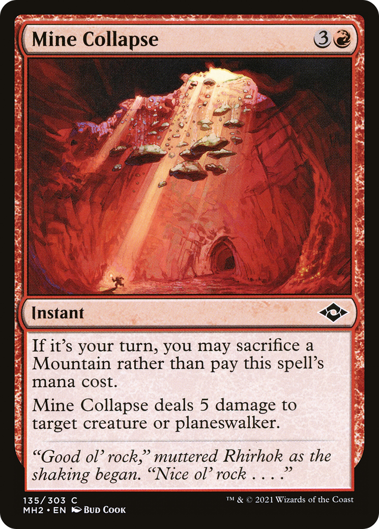 Mine Collapse (135) [Modern Horizons 2] foil - Deck Out Gaming