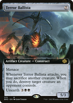 Terror Ballista (Extended Art) (375) [The Brothers' War] - Deck Out Gaming