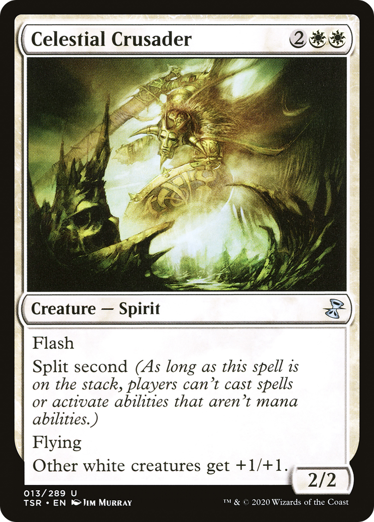 Celestial Crusader (13) [Time Spiral Remastered] foil - Deck Out Gaming