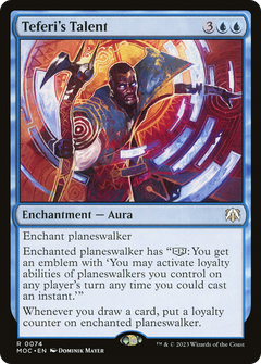 Teferi's Talent (74) [March of the Machine Commander] - Deck Out Gaming