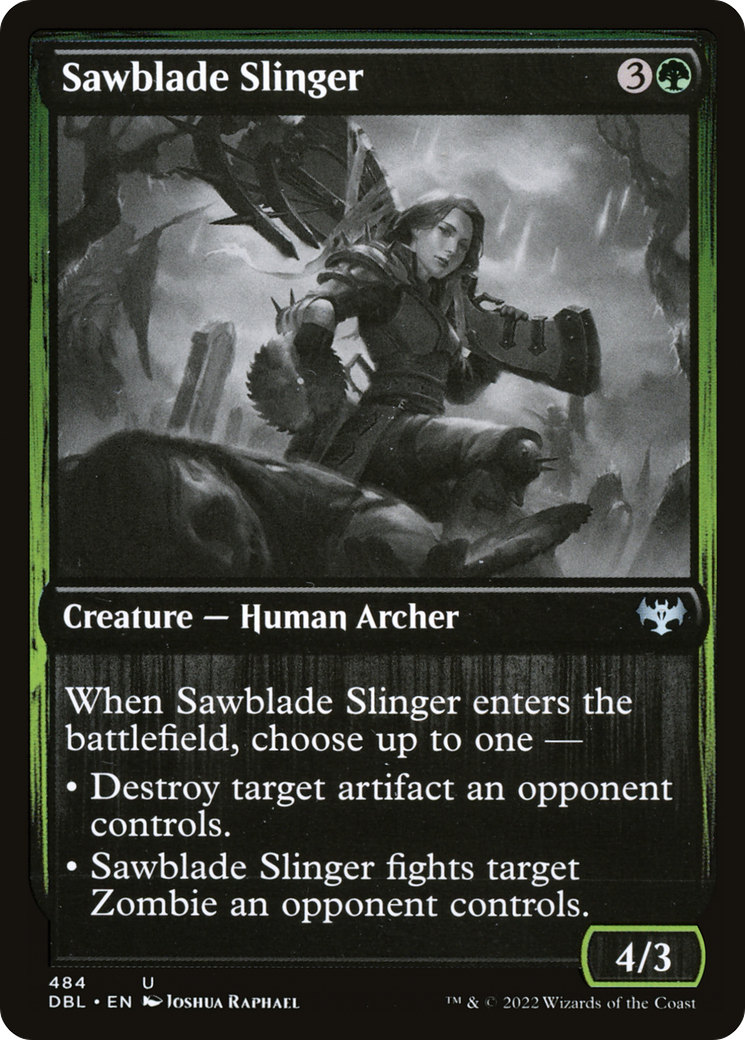 Sawblade Slinger (484) [Innistrad: Double Feature] - Deck Out Gaming