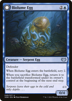 Biolume Egg (49) [Innistrad: Crimson Vow] foil - Deck Out Gaming