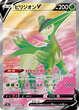 Virizion V - 074/067 (074/067) [S9a: Battle Region] Holofoil - Deck Out Gaming