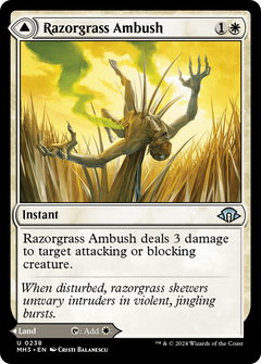 Razorgrass Ambush (238) [Modern Horizons 3] - Deck Out Gaming