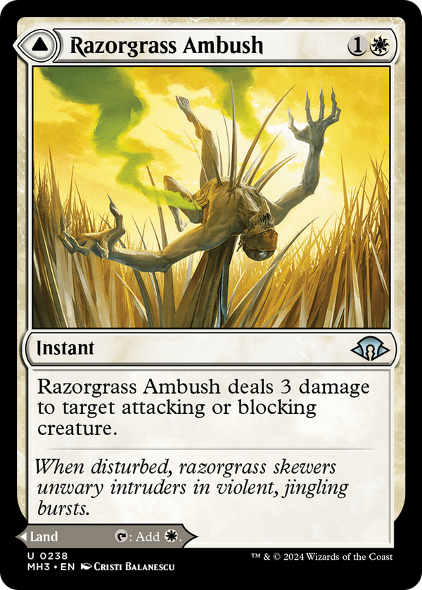 Razorgrass Ambush (238) [Modern Horizons 3] - Deck Out Gaming