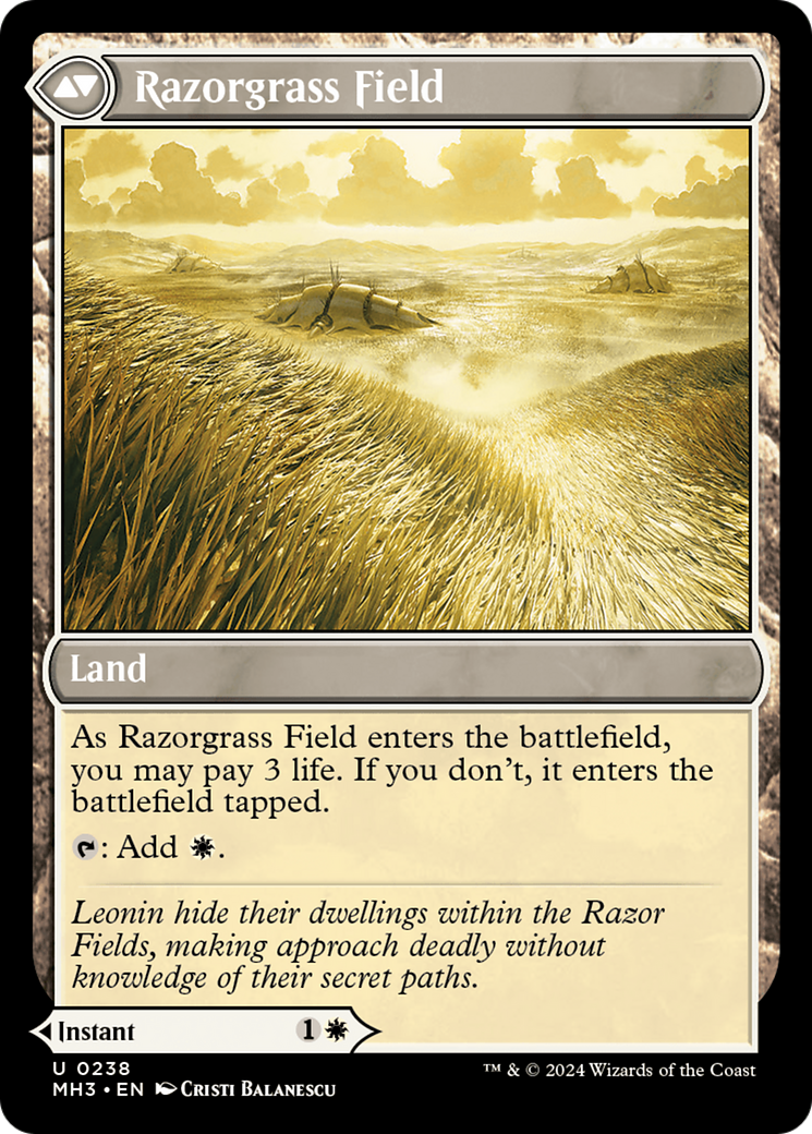 Razorgrass Ambush (238) [Modern Horizons 3] foil - Deck Out Gaming