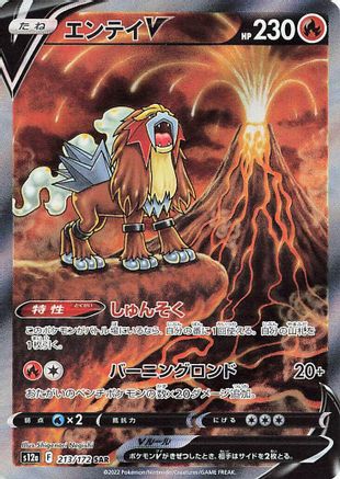 Entei V - 213/172 (213/172) [S12a: VSTAR Universe] Holofoil - Deck Out Gaming