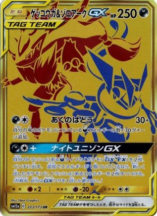 Greninja & Zoroark GX - 223/173 (223/173) [SM12a: TAG TEAM GX: Tag All Stars] Holofoil - Deck Out Gaming