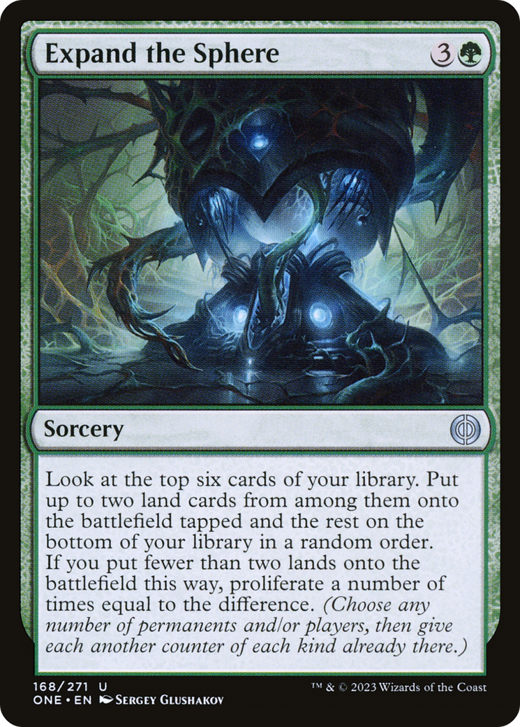 Expand the Sphere (168) [Phyrexia: All Will Be One] foil - Deck Out Gaming