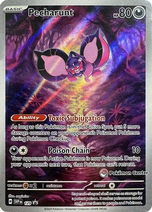 Pecharunt - 129 (Pokemon Center Exclusive) (129) [SV: Scarlet & Violet Promo Cards] Holofoil - Deck Out Gaming
