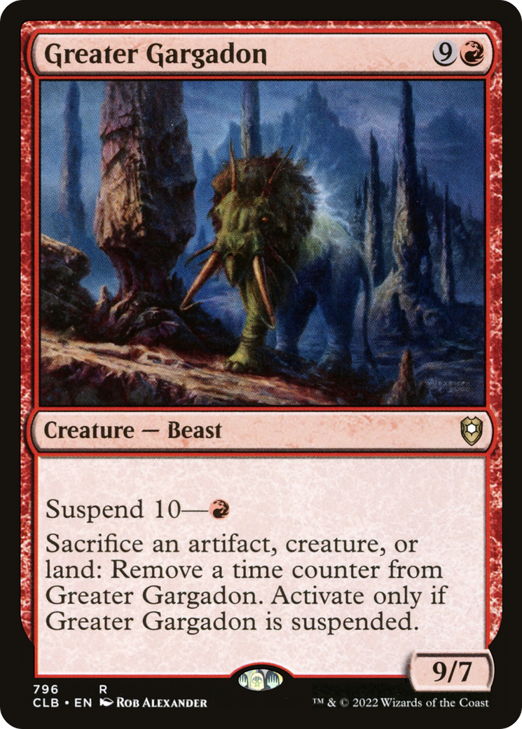Greater Gargadon (796) [Commander Legends: Battle for Baldur's Gate] - Deck Out Gaming