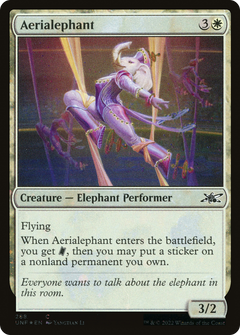 Aerialephant (Galaxy Foil) (288) [Unfinity] foil - Deck Out Gaming