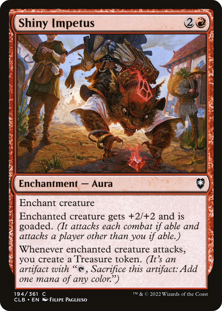 Shiny Impetus (194) [Commander Legends: Battle for Baldur's Gate] foil - Deck Out Gaming