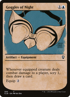 Goggles of Night (Showcase) (384) [Commander Legends: Battle for Baldur's Gate] foil - Deck Out Gaming