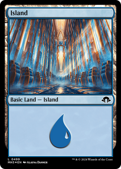 Island (0499) (Ripple Foil) (499) [Modern Horizons 3] foil - Deck Out Gaming
