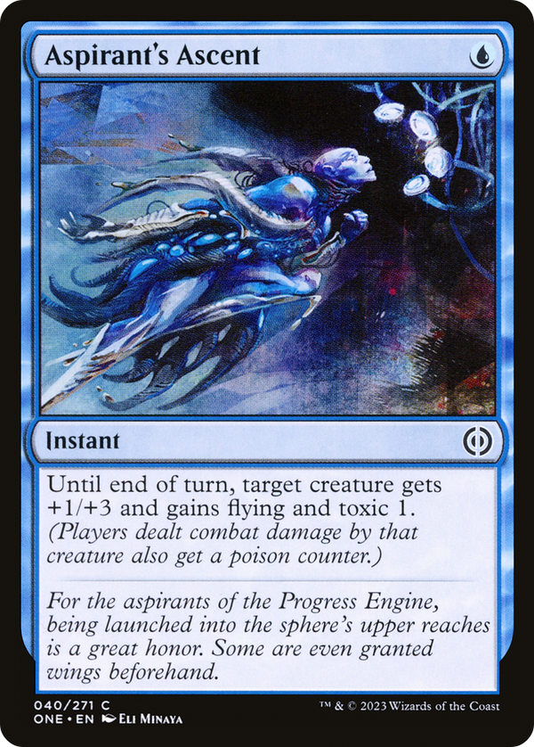 Aspirant's Ascent (40) [Phyrexia: All Will Be One] foil - Deck Out Gaming