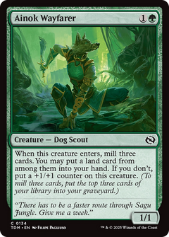 Ainok Wayfarer (134) [Tarkir: Dragonstorm] foil - Deck Out Gaming