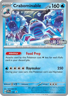 Crabominable - 134 (134) [SV: Scarlet & Violet Promo Cards] Holofoil - Deck Out Gaming