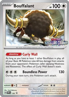 Bouffalant - 136 (136) [SV: Scarlet & Violet Promo Cards] Holofoil - Deck Out Gaming