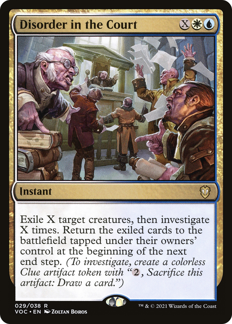 Disorder in the Court (29) [Commander: Innistrad: Crimson Vow] - Deck Out Gaming