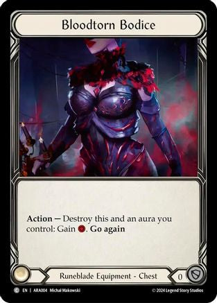 Bloodtorn Bodice (ARA004) [Blitz Deck: Rosetta - Aurora] - Deck Out Gaming