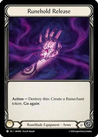 Runehold Release (ARA005) [Blitz Deck: Rosetta - Aurora] - Deck Out Gaming