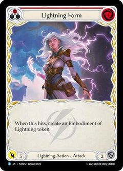 Lightning Form (Red) (ARA012) [Blitz Deck: Rosetta - Aurora] - Deck Out Gaming