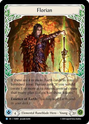 Florian (FLR001) [Blitz Deck: Rosetta - Florian] Rainbow Foil - Deck Out Gaming