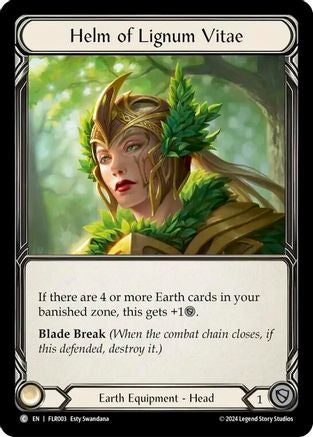 Helm of Lignum Vitae (FLR003) [Blitz Deck: Rosetta - Florian] - Deck Out Gaming